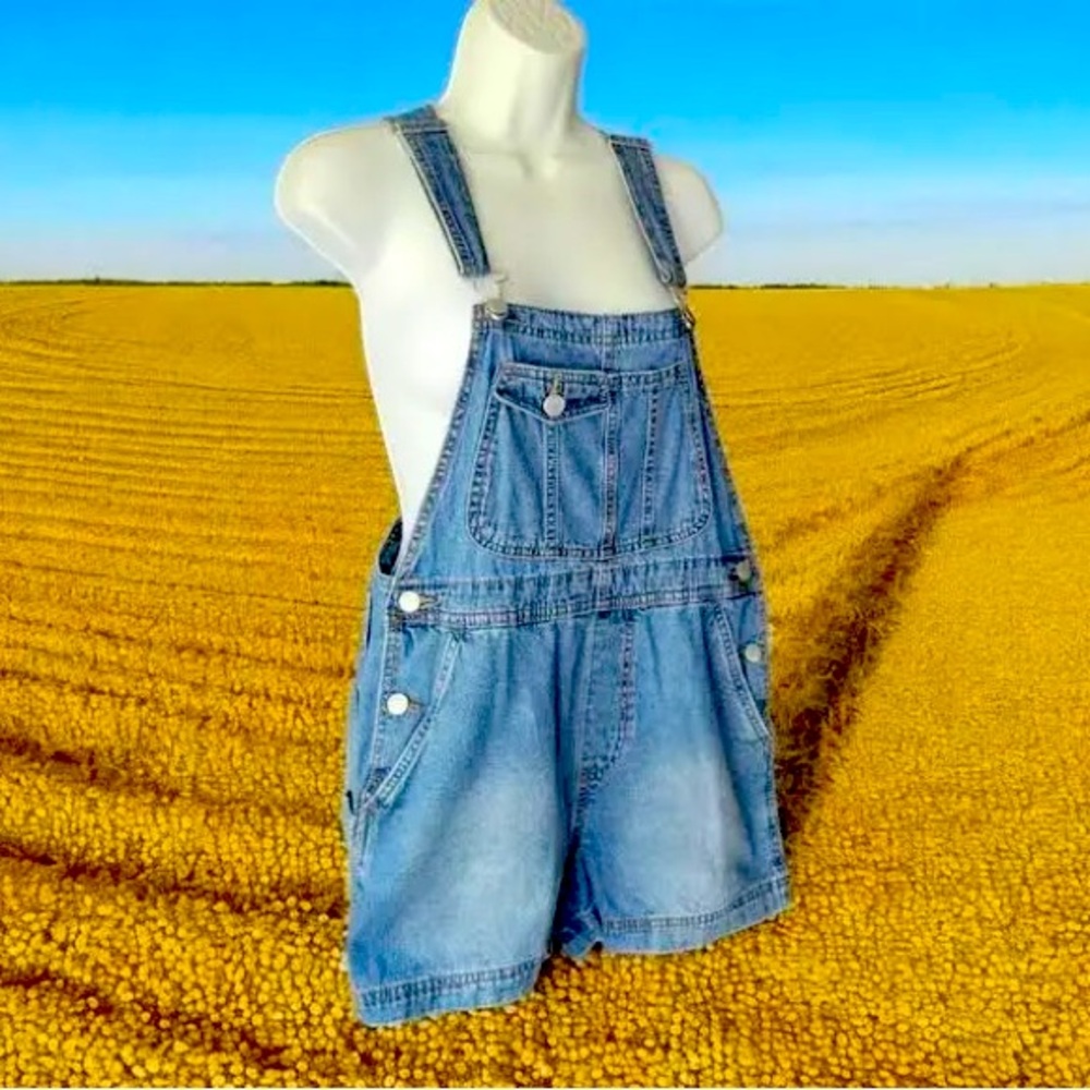 Overall Shorts